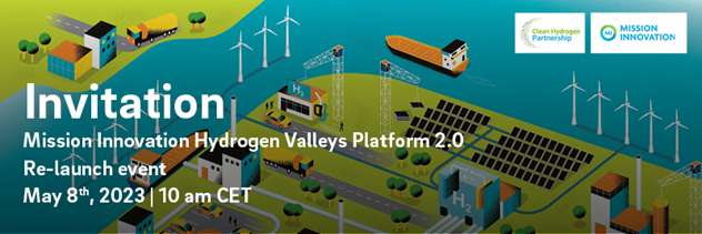 Register now and join us for the official re-launch of the Hydrogen Valleys Platform 2.0.