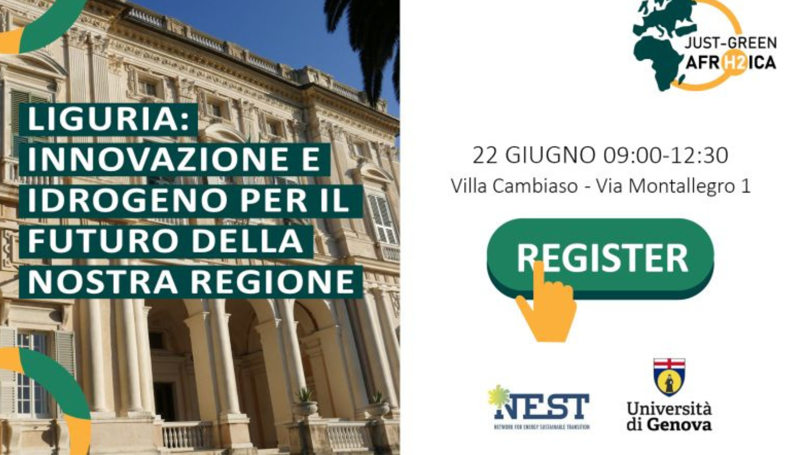 Workshop Liguria: innovazione e idrogeno per il futuro della nostra regione