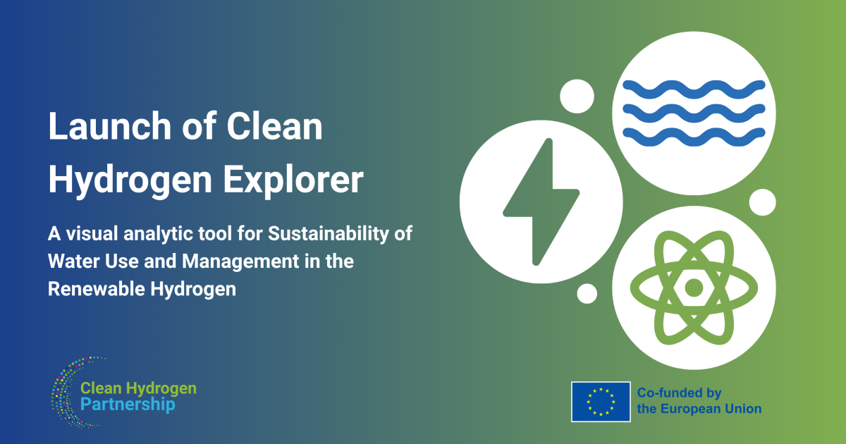 Clean Hydrogen Partnership Launches Clean Hydrogen Explorer to Support ...