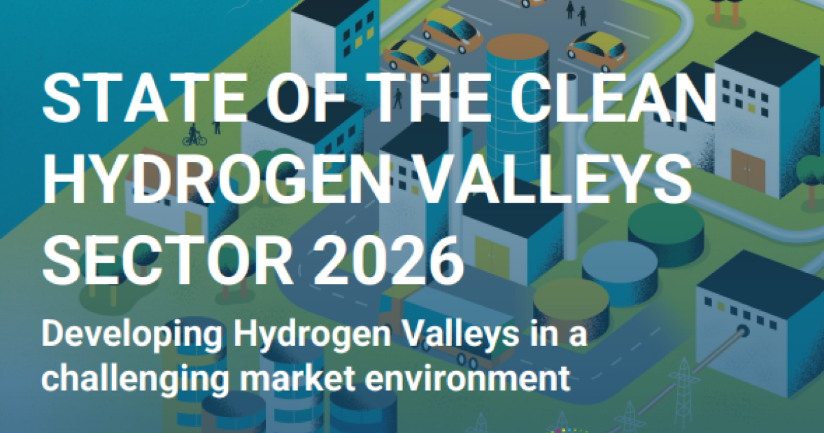 Objective Clean Data New report: State of the Clean Hydrogen Valleys Sector 2026 - Clean ...