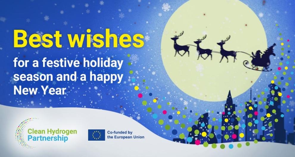 Season’s Greetings from the Clean Hydrogen Partnership